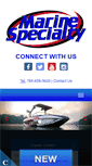 Mobile Screenshot of marine-specialty.com